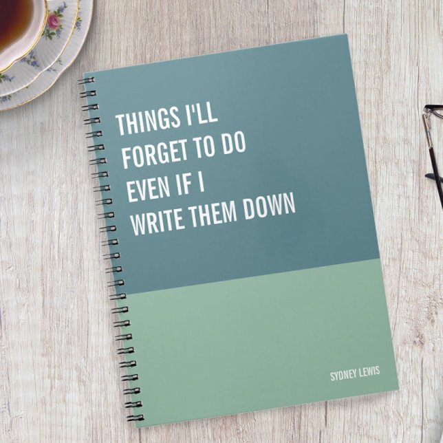 Funny Notebook, Humourous Writing Pad Journal, Not Notebook (Creator Uploaded)