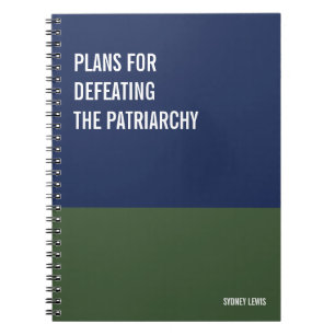 Funny Notebook, Humourous Writing Pad Journal, Not Notebook