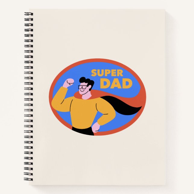 Funny Notebook Journal | best dad ever  (Front)