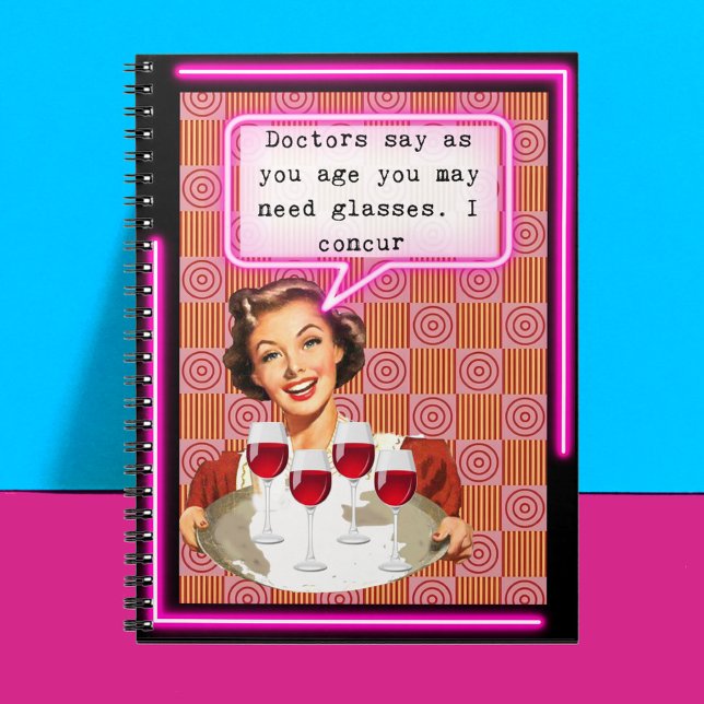 Funny Notebook Journal Best Friend Gift "Glasses" (Creator Uploaded)