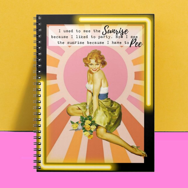 Funny Notebook Journal Best Friend Gift "Sunrise" (Creator Uploaded)
