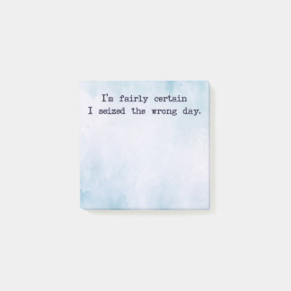 Funny Notepad | Seize the Day | Office Notes