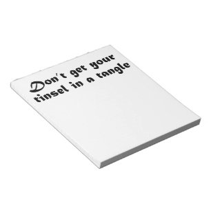 Funny notepad unique holiday gifts office gift