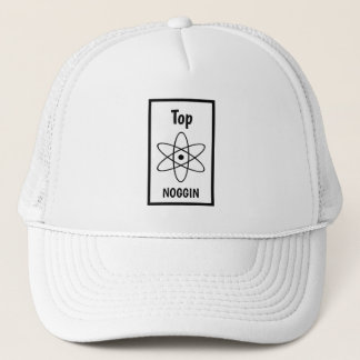 Funny Novelty Baseball TOP NOGGIN Trucker Hat