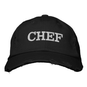 Funny Novelty CHEF Foodie Grilling BBQ Embroidered Hat