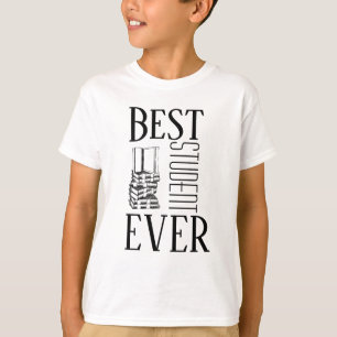 Funny Novelty Children's BEST STUDENT EVER T-Shirt