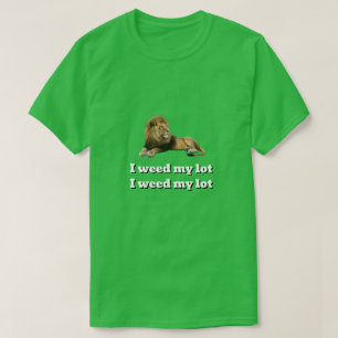 Funny Novelty IN THE JUNGLE Yard Work T-Shirt