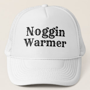 Funny Novelty NOGGIN WARMER Trucker Hat