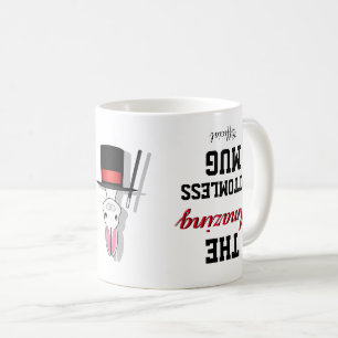 Funny Novelty THE OFFICIAL AMAZING BOTTOMLESS  Coffee Mug