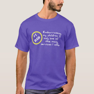 Funny Number One Dad T-Shirt