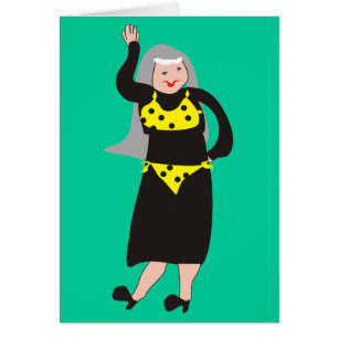 Funny Nun Cards "Bikini"