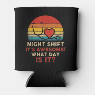 Funny Nurse Can Cooler