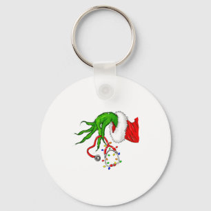 Funny Nurse Christmas Stethoscope Nurses Xmas Ligh Keychain