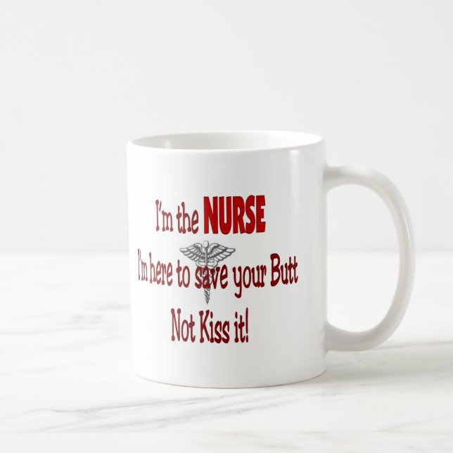 Funny Nurse Gifts Coffee Mug (Right)