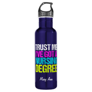 Funny Nurse Graduate 710 Ml Water Bottle