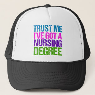 Funny Nurse Graduation Trucker Hat
