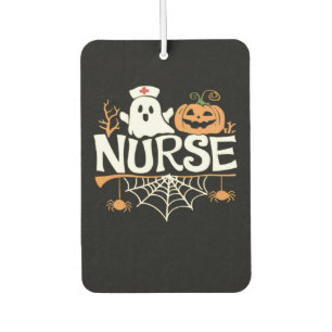 Funny Nurse Halloween Ghost Design Essential T-Shi Air Freshener