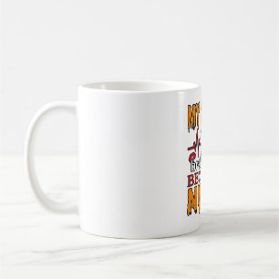 Funny Nurse Halloween My Broom Broke Vintage Shirt Coffee Mug