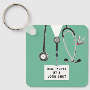 Funny Nurse Keychain