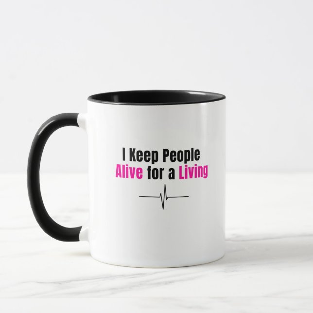 Funny Nurse Mug (Left)
