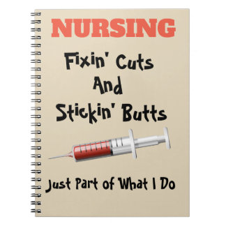 Funny Nurse Notebook
