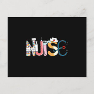 Funny Nurse Postcard