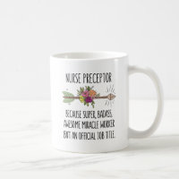 Funny Nurse Preceptor Gift Thank You Gift