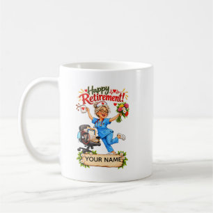 Funny Nurse Retirement Gift Coffee Mug
