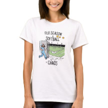 Funny Nurse Softball Mom