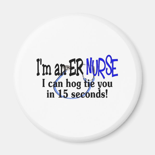 Funny Nurse T-Shirts and Gifts Magnet (Front)