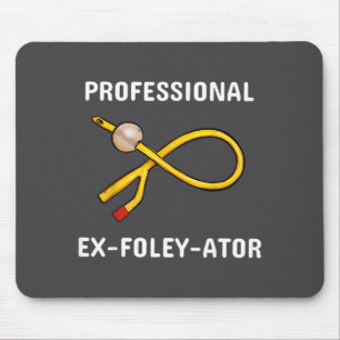 Funny Nurse Urology Crew T- Catheter Joke Student Mouse Pad