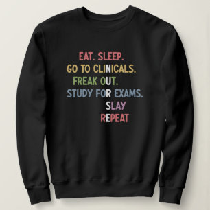 Funny Nursing School student Future Nurse Gifts Sweatshirt