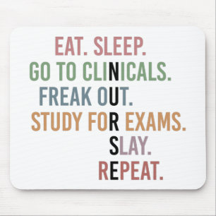 Funny Nursing School student Future Nurse  Mouse Pad