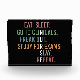 Funny Nursing School student Future Nurse  Photo Block