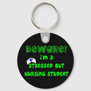 Funny Nursing Student T-Shirts and Gifts Keychain