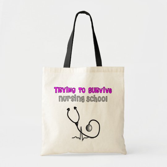 Funny Nursing Student Tote Bag and Gifts | Zazzle.ca