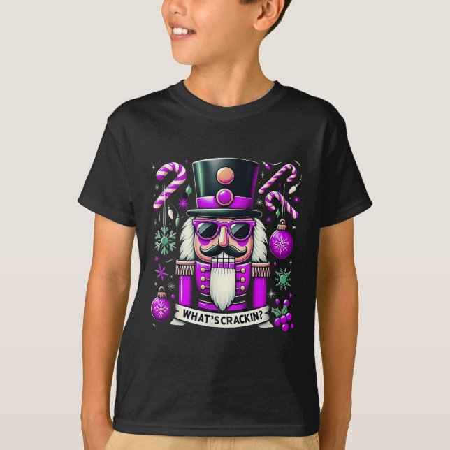 Funny Nutcracker Men Women Nutcrackers Xmas  T-Shirt (Front)