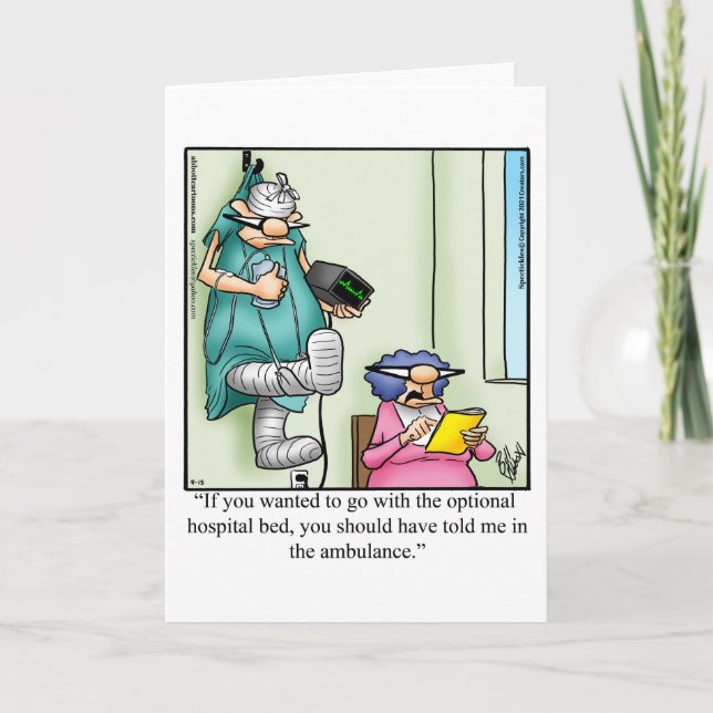 Funny Obtenez Bonne Carte De Voeux (Devant)
