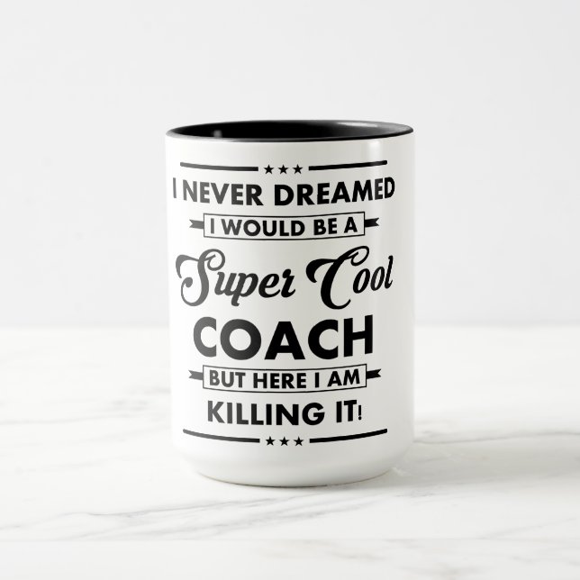 Funny Occupation/Profession Super Coach Mug (Center)