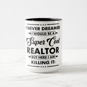 Funny Occupation/Profession Super Cool Realtor Mug