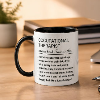 Funny Occupational Therapist Definition Coffee Mug