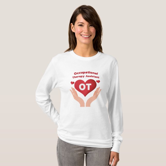Funny Occupational Therapy Assistant Gift T-Shirt (Front Full)