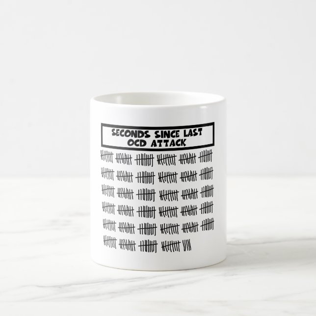 Funny OCD Coffee Mug (Center)