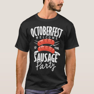 Funny Octoberfest  Sausage German Tees Men Women