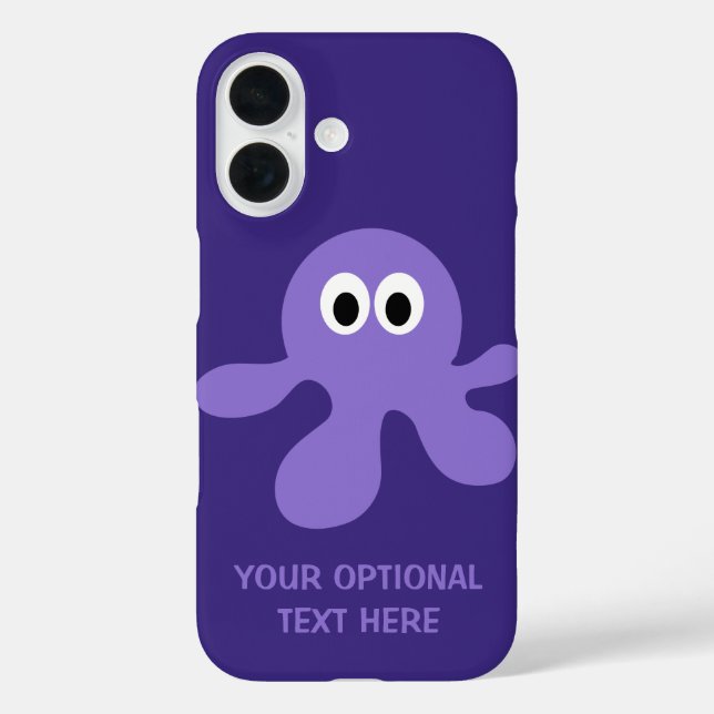 Funny Octopus custom cases (Back)
