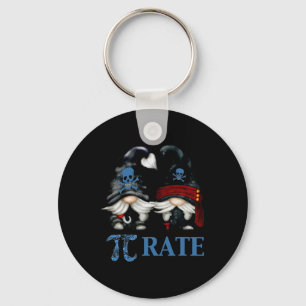 Funny Octopus Pi Day Symbol For Math Teacher Pirat Keychain