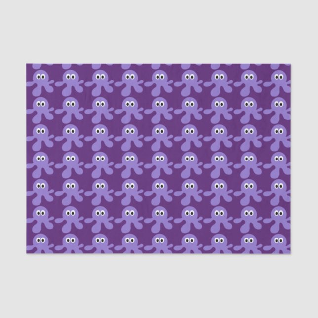 Funny Octopus tissue paper (Front)