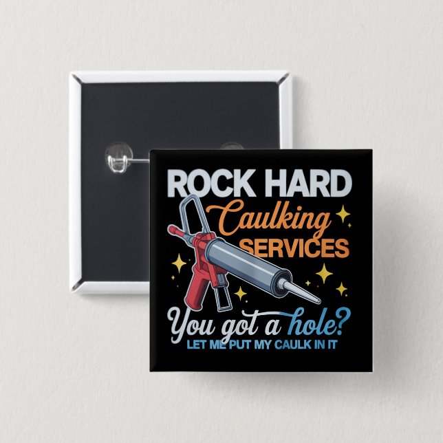 Funny Offensive Embarrassing Inappropriate Humour  2 Inch Square Button (Front & Back)