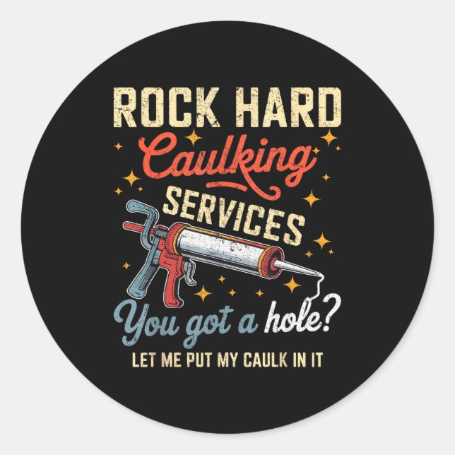 Funny Offensive Embarring Inappropriate Adult Humo Classic Round Sticker (Front)