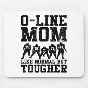 Funny Offensive Line Footll Lineman Mom Mouse Pad